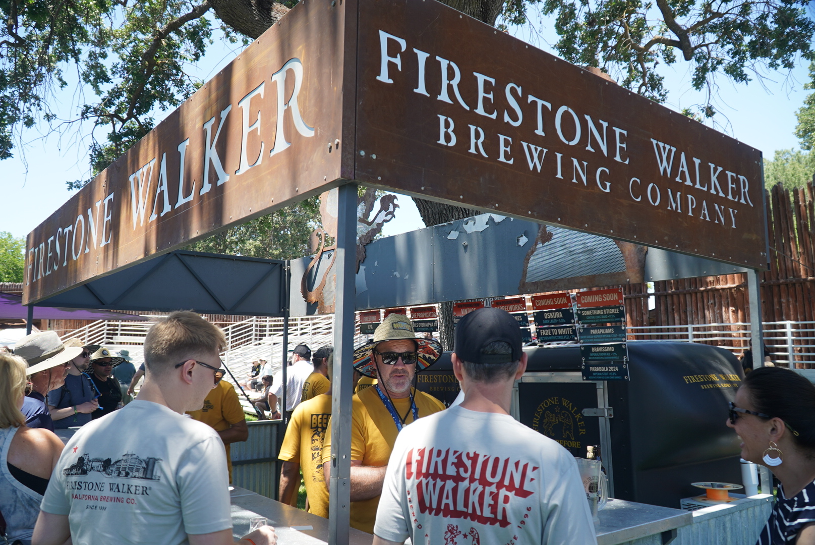 Firestone Walker Invitational Beer Festival Booth